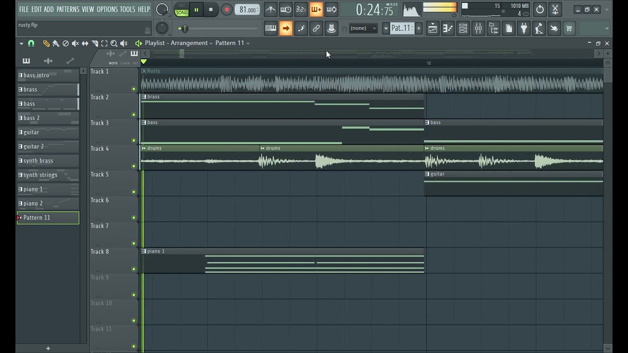 tyler, the creator - rusty (fl studio breakdown)