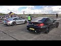 760hp porsche 991 turbo s hpt stage 2 vs 1000hp bmw m6 f13 hpt one x