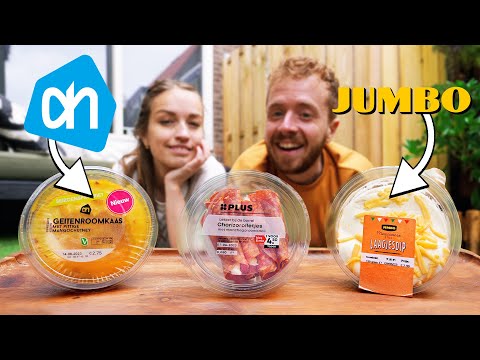 Nieuwe TAPAS van Jumbo, PLUS supermarkt, & Albert Heijn TESTEN! 🤤 🌮
