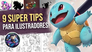 Mis 9 SUPER TIPS (favoritos) si eres ILUSTRADOR :) - JOTADE