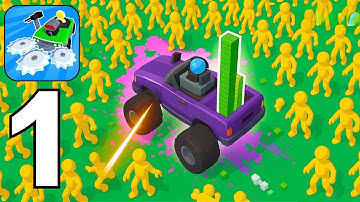 Z-Machine - Gameplay Walkthrough Part 1 Defeat the zombie hordes (iOS, Android)