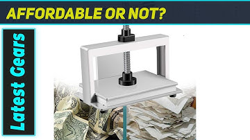 A4/A3 1500KG Manual Paper Press: The Ultimate Heavy-Duty Book Binding Solution
