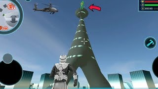 Space Gangster - (Army Future Helicopter) Cute Tower Green Alien || Android Gameplay HD screenshot 5