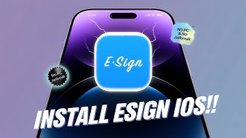 Updated Esign Method for iOS  | Install IPA Files on iPhone & iPad without PC & jailbreak no revoke