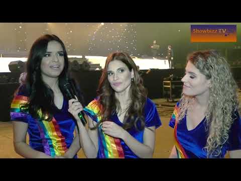 Marthe, Hanne en Julia van K3 missen het publiek tijdens Sinterklaasshow in Sportpaleis