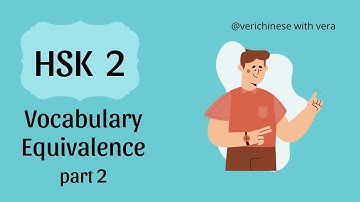 HSK 2 Vocabulary Flashcards Part 2 | Build Your Chinese Word Bank & Learn Characters Faster #hsk2