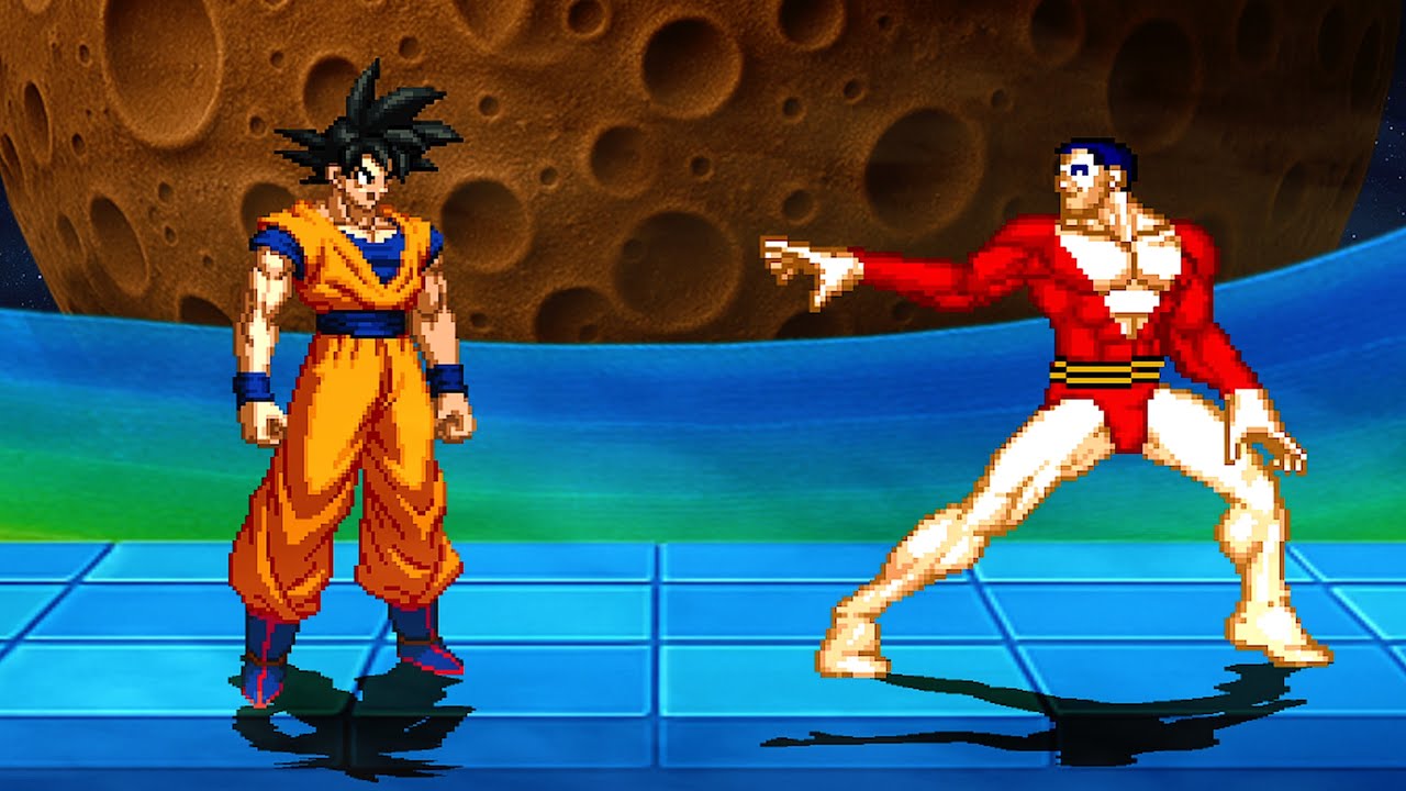 Goku Vs. Plastic Man - Improbable Pliability