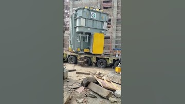 Transformers unloading process # Traction transformer # Electrical