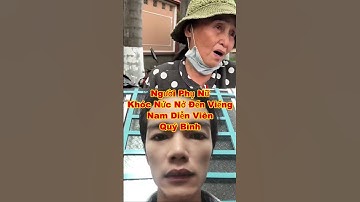 DIỄN VIÊN QUÝ BÌNH QUA ĐỜI người phụ nữ khóc hết nước mắt đến viếng Nam Diễn Viên Quý Bình #shorts