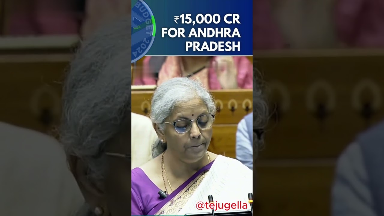 "Budget 2024: Andhra Pradesh to Get ₹15,000 Crore for Capital Amaravati 💰✨" | 