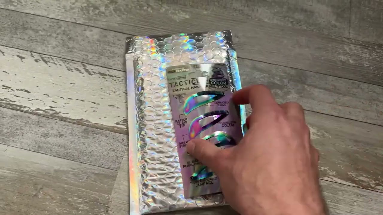 ★★★★★ Review Of Finally Stiff Bubble Envelopes For My Tacticlips - 4X8 Holographic Bubble Mailers