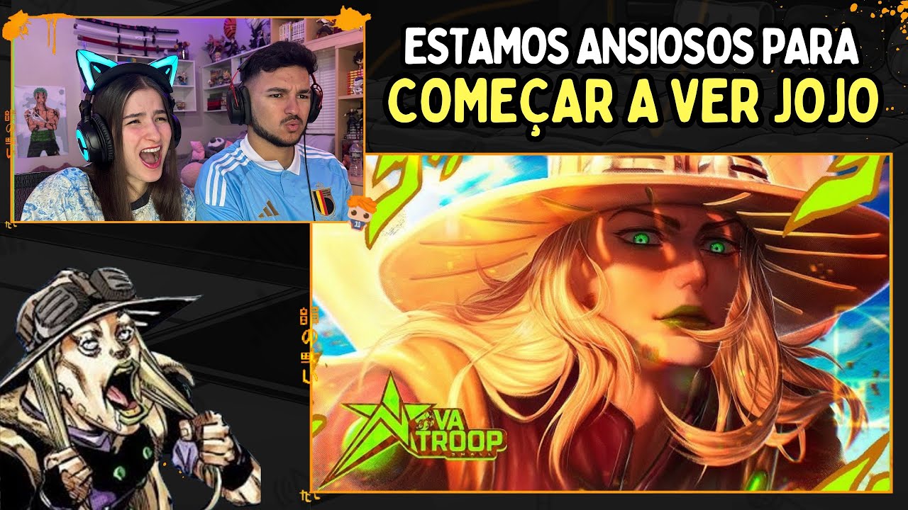 Gyro Zeppeli - Ciclo de Ouro | Novatroop (JoJo's Bizarre Adventure) | Apenas uma Live