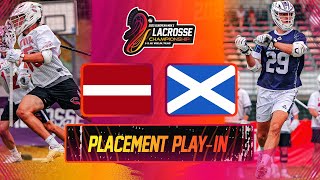 Latvia vs Scotland Placement Play-In 2025 European Men s Lacrosse Championship
