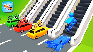 SHAPE SHIFTING🏃‍♂️🚗🚲🚦All Levels Gameplay Walkthrough Android,ios max OCG6S