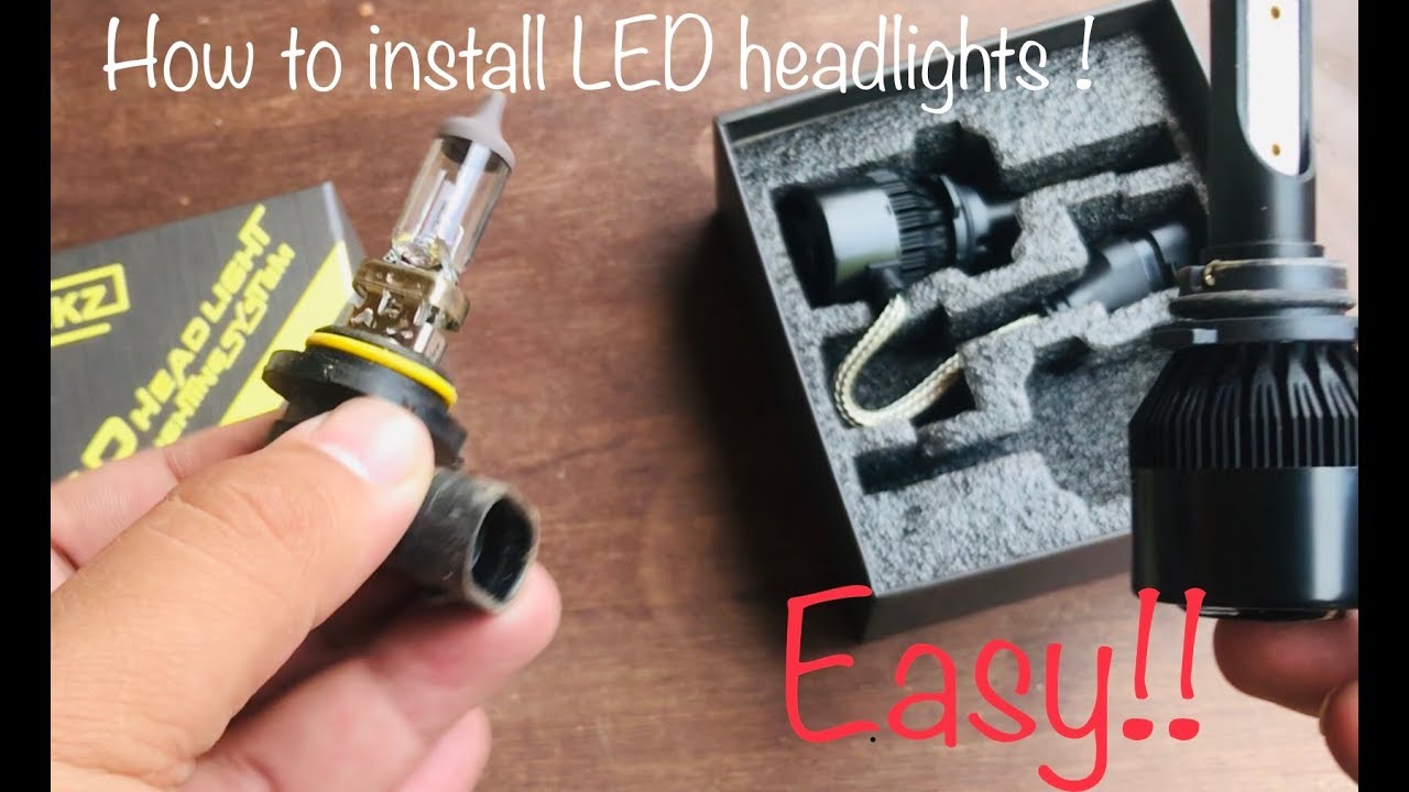 How To Install LED Headlights! - YouTube