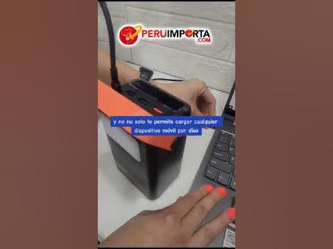 Power Bank 60000 mAh 65W Carga Rapida - PERUIMPORTA