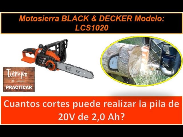 BLACK+DECKER LCS1020 Chainsaw Review – Forestry Reviews