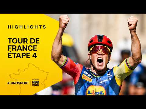 Video TOUR DE FRANCE 2026 - POGACAR PERD LE JAUNE, Pedersen écrase ses compagnons déchappée au sprint
