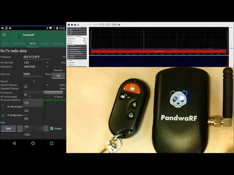 PandwaRF Demo: Replay Attack