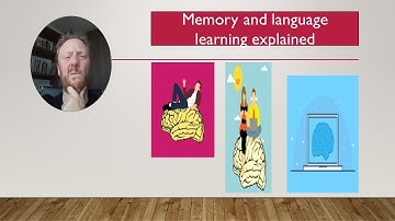 Memory and language learning explained