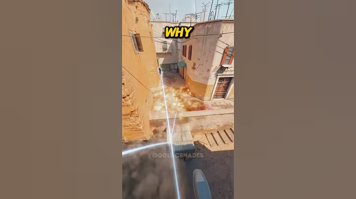 VITALITY SHORT SMOKE BOOST ON DUST 2 #shorts #cs2