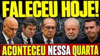 MORREU nessa QUARTA! FIM TRÁGICO ACONTECEU! TSE CONVOCA LULA PARA ESCLARECIMENTO! MORAES FOI AVISADO