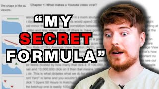 Leaked MrBeast Document That Tells ALL His YouTube Secrets