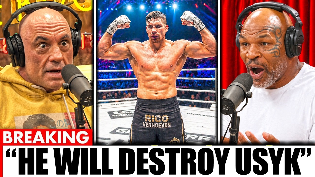 "HE'S A MONSTER!" Joe Rogan & Mike Tyson REACT To Rico Verhoeven's SCARY Fighting Style!