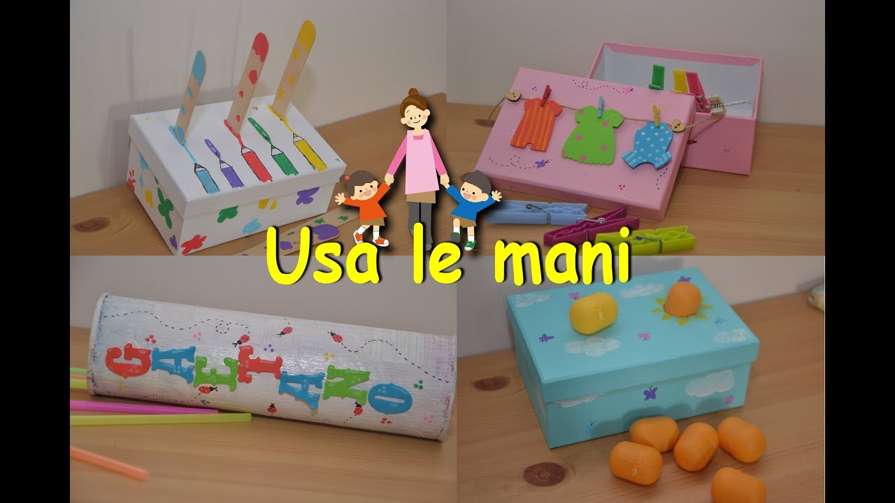 giochi fai da te per bambini 1 anno