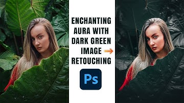 Photoshop Tutorial: Dark Moody Green Tone Image Retouching : Tutorial For beginners
