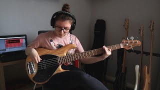 The Weeknd - Too Late (Bass Cover) juliaplaysgroove