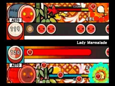 【太鼓の達人 TDM】Lady Marmalade（ふつう・２人用譜面）【オート動画】