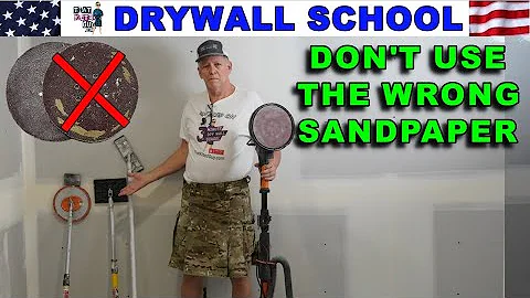 How To Sand Drywall Correctly - The Most Important Step- Click ⬇️ for more Info