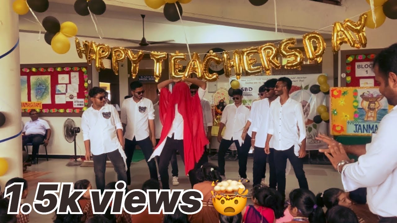 SBD INTERNATIONAL SCHOOL BHADRAK  || TEACHER'S DAY 2023  DANCE BY CLASS 12 BOYS #backbanchers