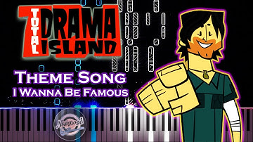 Total Drama Island Theme Song Piano Tutorial And Cover - Drama Island Theme Song Piano