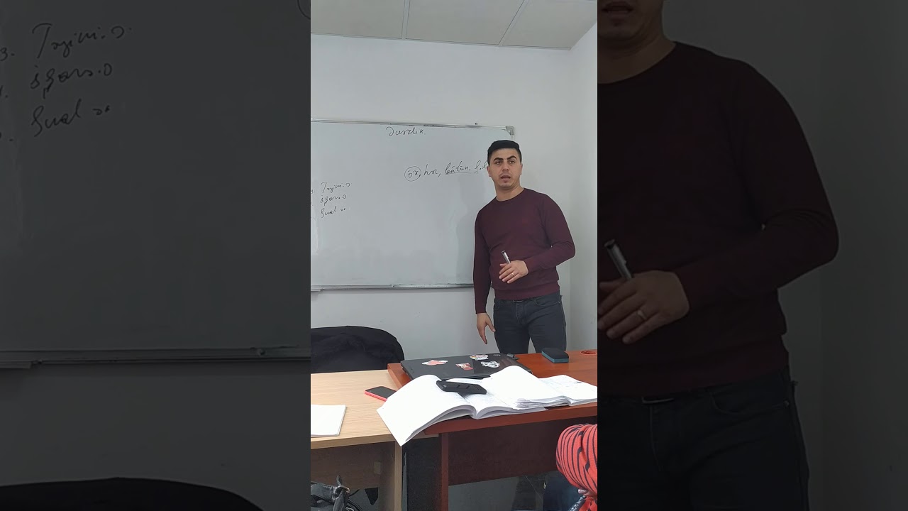 Əvəzlik 1-ci hissə. Canlı dərs.