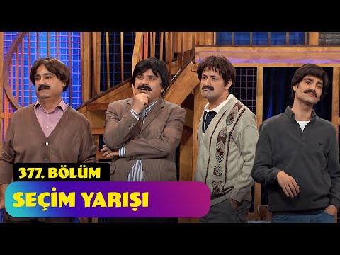 Seçim Yarışı - 377. Bölüm (Güldür Güldür Show)