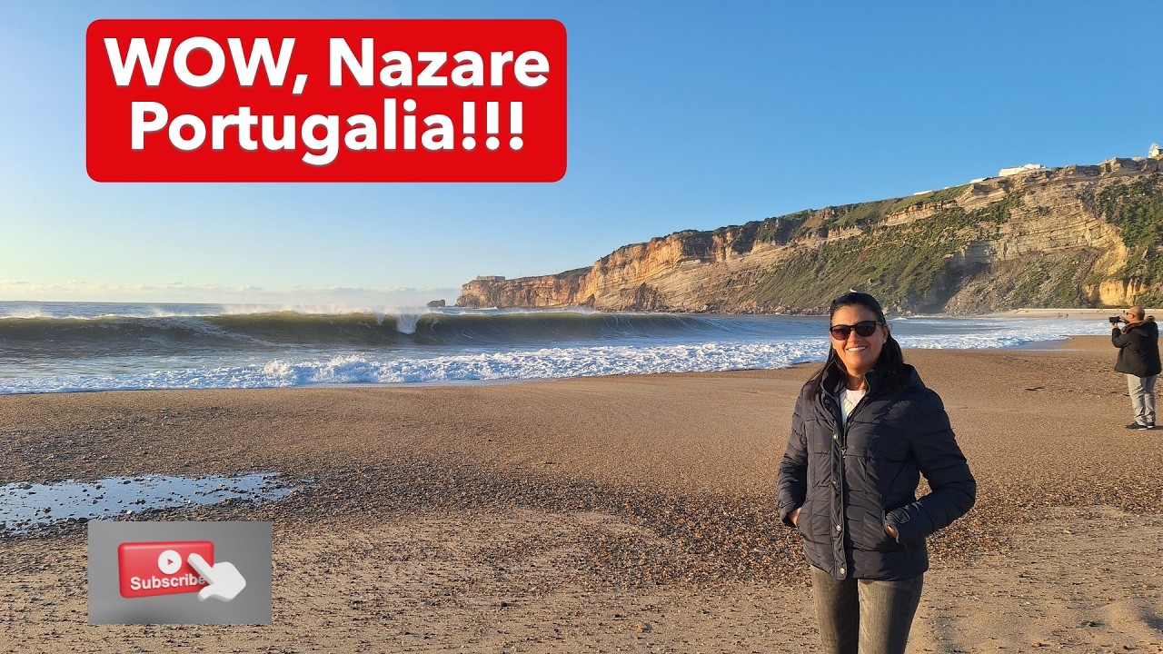 Nazare-spectaculos, funicularul, apus de vis si străduțe înguste pline de farmec și catedrala super.