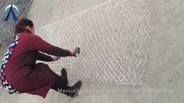 How the Gabion machine working