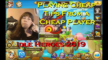 Idle Heroes - Tips on Playing Cheap From a Cheap Player - Aureolin Heartrate Gaming