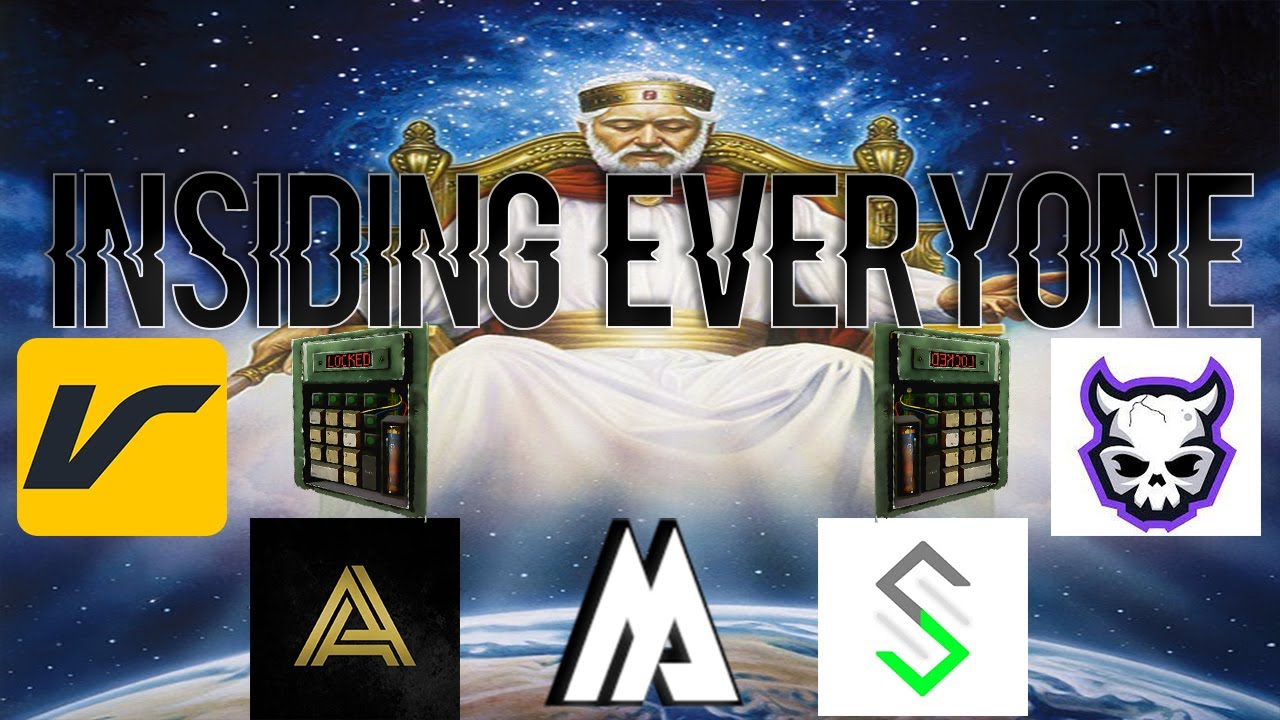 Insiding everyone on Rust V1 (insiding Modded clans and zergs)