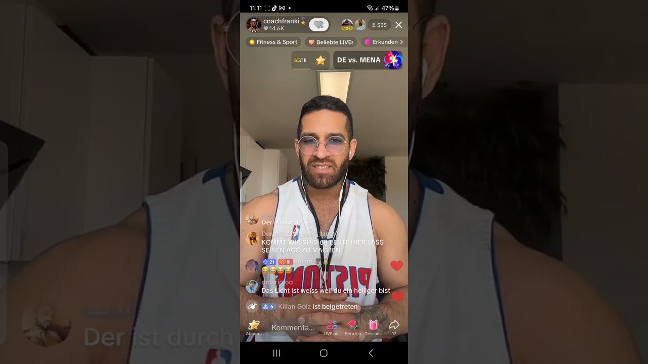 Coach Franki 🎖 Tiktok Live - 17.04.24 [Vormittags] 