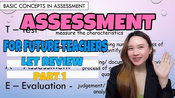 BASIC CONCEPTS IN ASSESSMENT | LET REVIEW - TIPS | NEW CURRICULUM | PART 1 | VE NEIL VLOGS