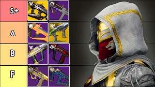 Ranking Every SMG In Destiny 2 PvP