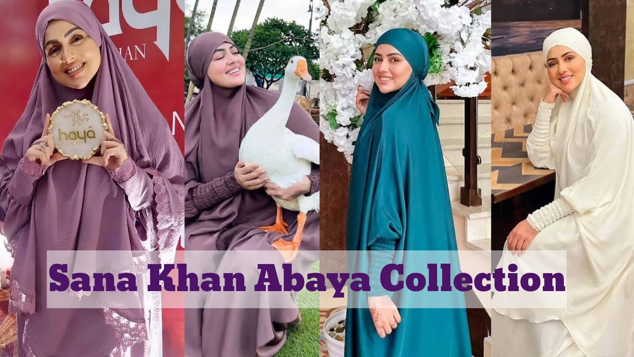 Sana Khan Abaya Collection||Latest Abaya Design's #abaya #saudi #Dubai @SUMMIANDFAMILYVLOGS