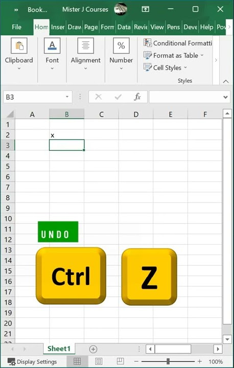 Undo, Redo & Delete a ColumnFrequently Used Shortcuts! in Excel