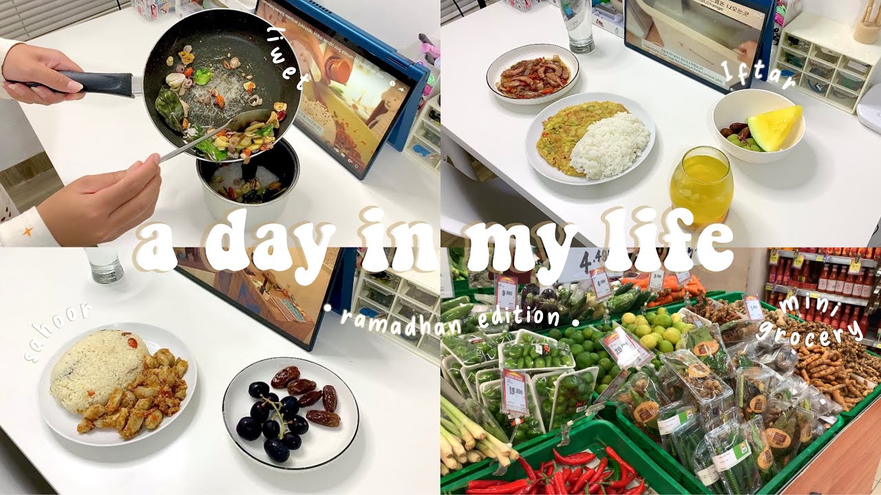 A Day In My Life Anak Kost : Ramadhan Edition Cooking Sahoor & Iftar, Mini Grocery 🛒🍳 || Devi Vlog