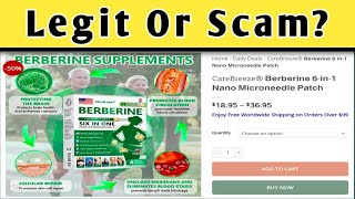 CareBreeze Microneedle Patches Reviews - Is Berberine 6 in 1 Nano Microneedle Patch Scam or Legit? Profile