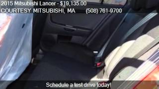 2015 Mitsubishi Lancer ES for sale in SOUTH ATTLEBORO, MA 02 Courtesy Mitsubishi South Attleboro