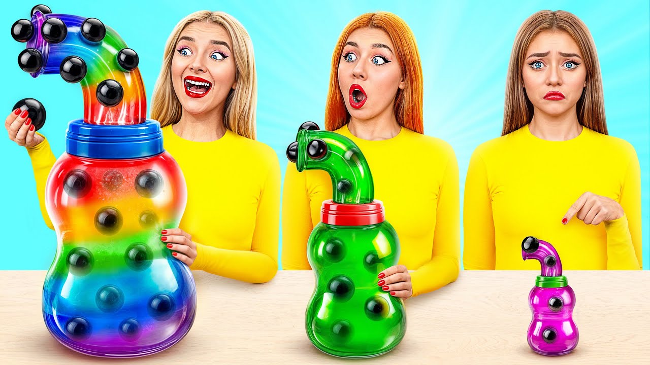 Big, Medium and Small Plate Challenge | Crazy Challenge by Multi DO Joy ...